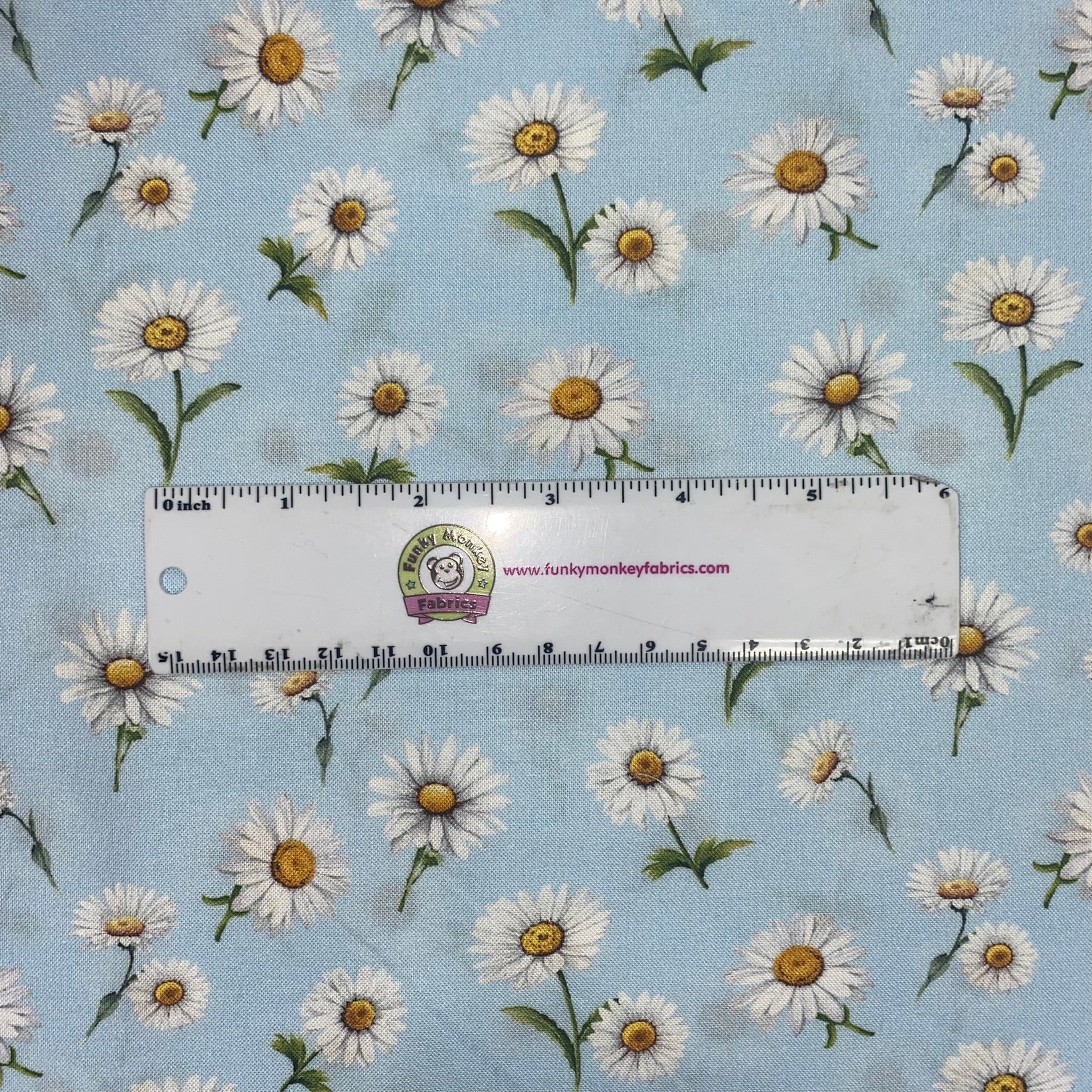 Sky Tossed Daisies - Timeless Treasures Cotton