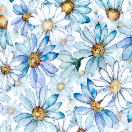 Crazy 4 Daisies Digital - Shannon Fabrics Cuddle Minky