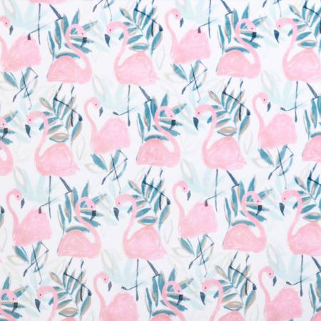 CLEARANCE Flock Party Digital - Shannon Fabrics Cuddle Minky
