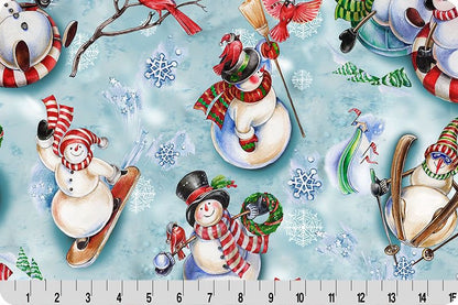 Frosty Fun - Shannon Fabrics Cuddle Minky