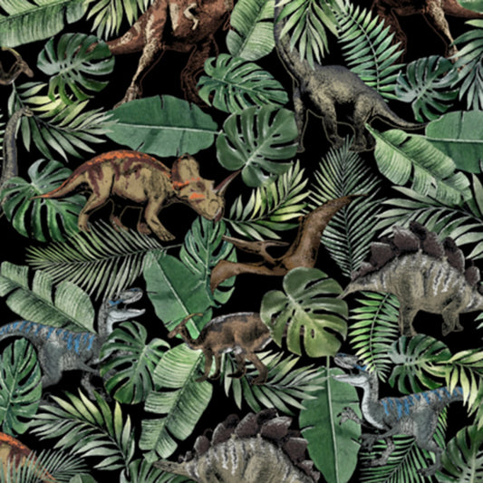 Jurassic King Digital - Shannon Fabrics Cuddle Minky