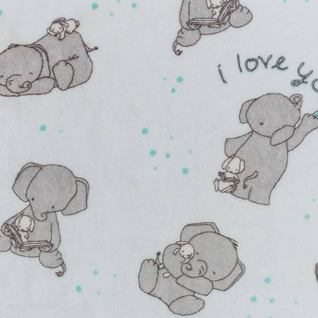 Aruba Love You Digital - Shannon Fabrics Cuddle Minky