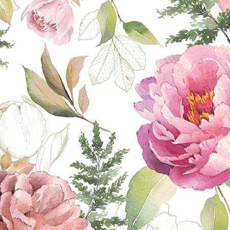 Snow Rite Of Spring Digital - Shannon Fabrics Cuddle Minky - 1/2 yard