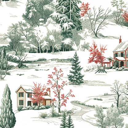 Tinseltown Spruce Digital - Shannon Fabrics Minky