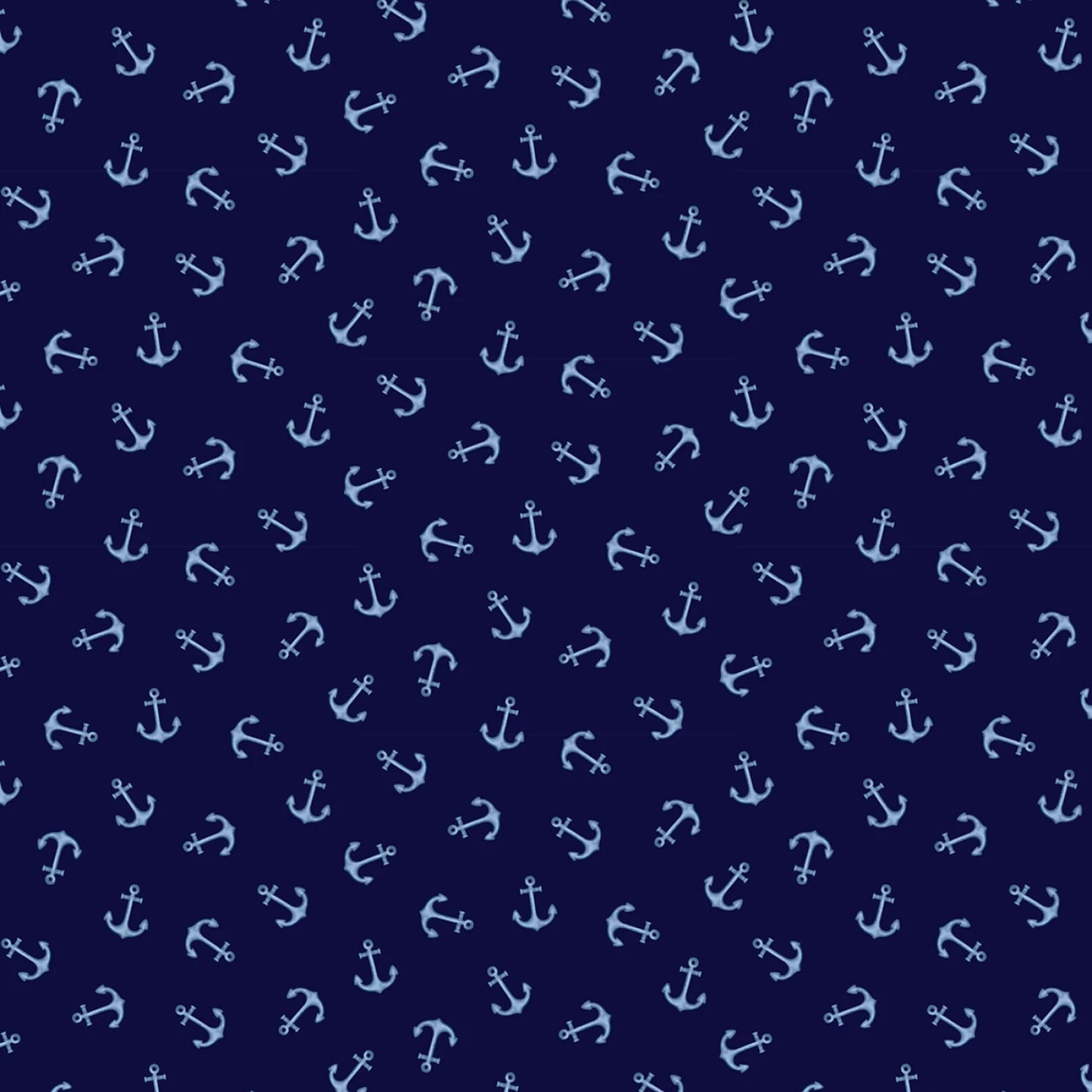 Navy Anchors Aweigh - Sail Away - Michael Miller Cotton