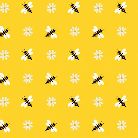 Simple Bees - David Textiles