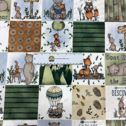 Wildwood Sweet Melody Design Digital - Shannon Fabrics Cuddle Minky