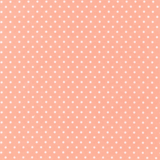 Peach Tiny Dots - Robert Kaufman Flannel