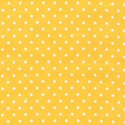 Yellow Tiny Dots - Robert Kaufman Flannel