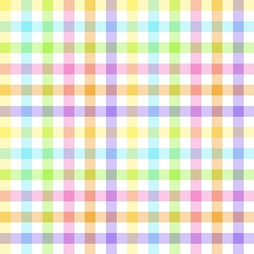 Easter Plaid with Glitter - Fabric Traditions Cotton