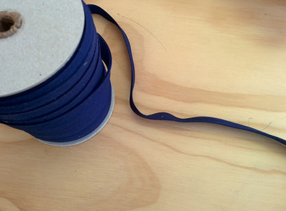 Navy Double fold Bias Tape