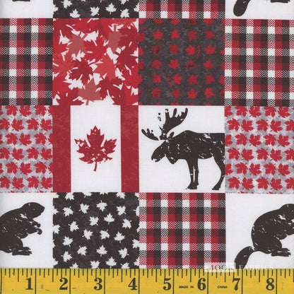 Canada Patchwork - Mook Fabrics Cotton