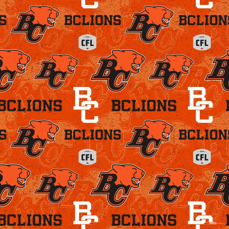 CFL BC Lions - Sykel Enterprises Cotton