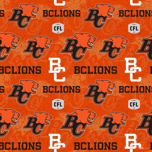 CFL BC Lions - Sykel Enterprises Cotton