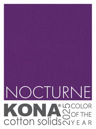 Kona Nocturne (2025 Color of the Year) – Robert Kaufman Cotton (KONA-NOCTURNE)