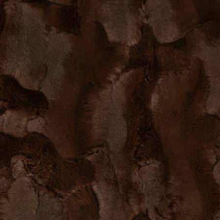 Chocolate Hide - Shannon Fabrics Cuddle Minky (lchidechocolate)