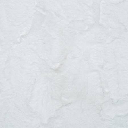 Snow Hide - Shannon Fabrics Cuddle Minky (lchidesnow)