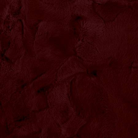 Black Cherry 80" Wide Mirage Luxe - Shannon Fabrics Cuddle Minky