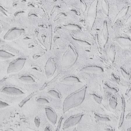 Alloy Poppy Embossed Luxe - Shannon Fabrics Cuddle Minky (LCPOPPYALLOY)