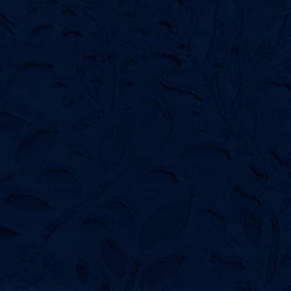 Navy Poppy Embossed Luxe - Shannon Fabrics Cuddle Minky (LCPOPPYNAVY)