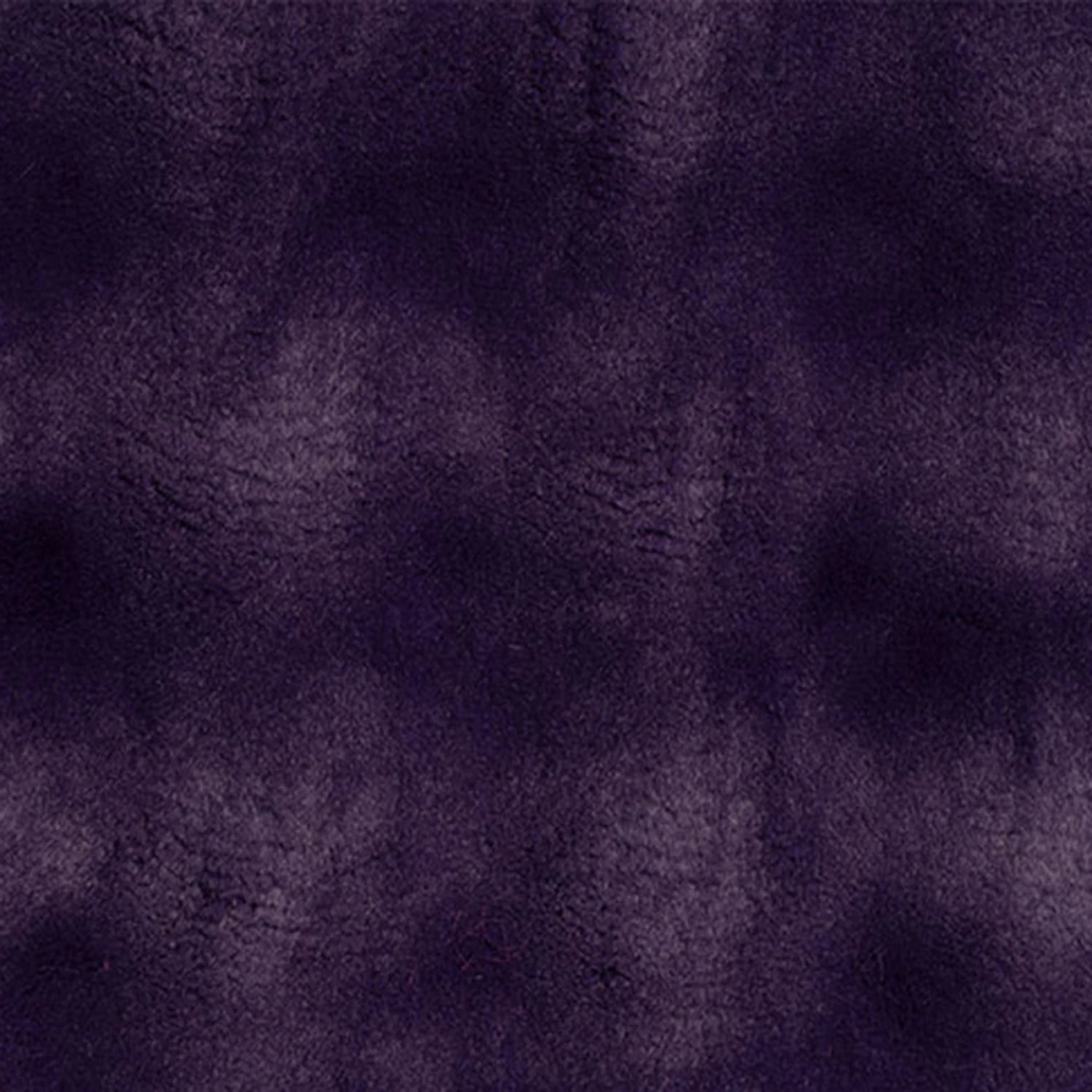 Purple Velvet Powderpuff - Shannon Fabrics Cuddle Minky