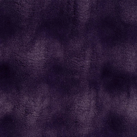 Purple Velvet Powderpuff - Shannon Fabrics Cuddle Minky