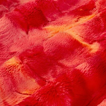 Firecracker Sorbet Luxe - Shannon Fabrics Cuddle Minky