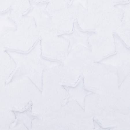 Snow Luxe Cuddle Stars - Shannon Fabrics Cuddle Minky