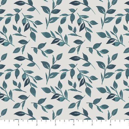 Leafy Stems - Bird & Bloom - Phoebe Fabrics