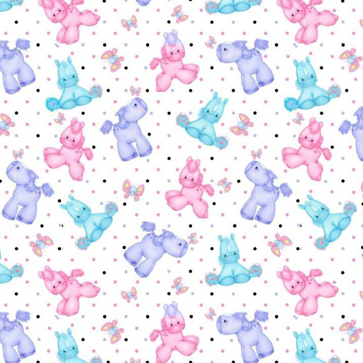 Ponies & Butterflies - AE Nathan Flannel