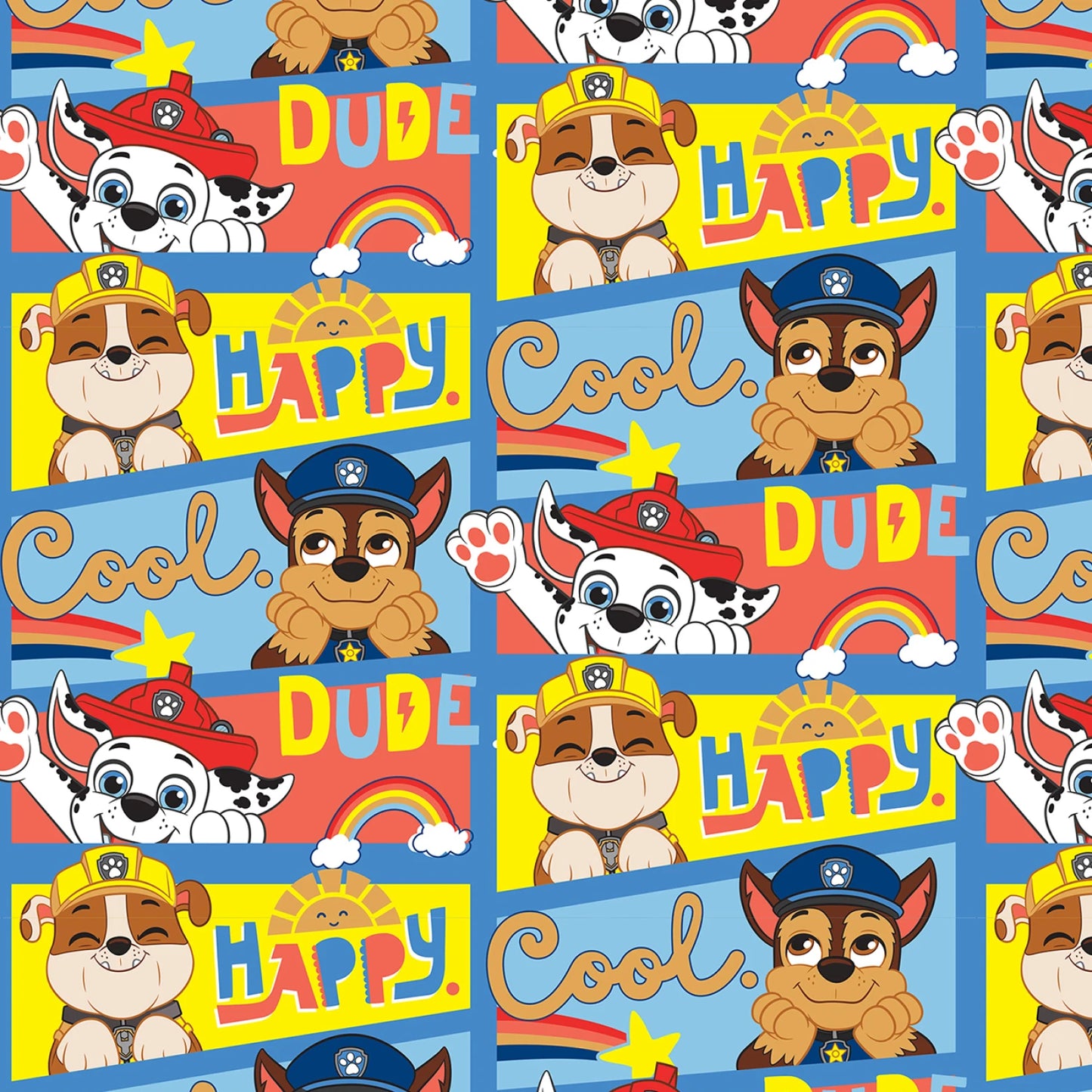 paw patrol cotton PW-4379-1C