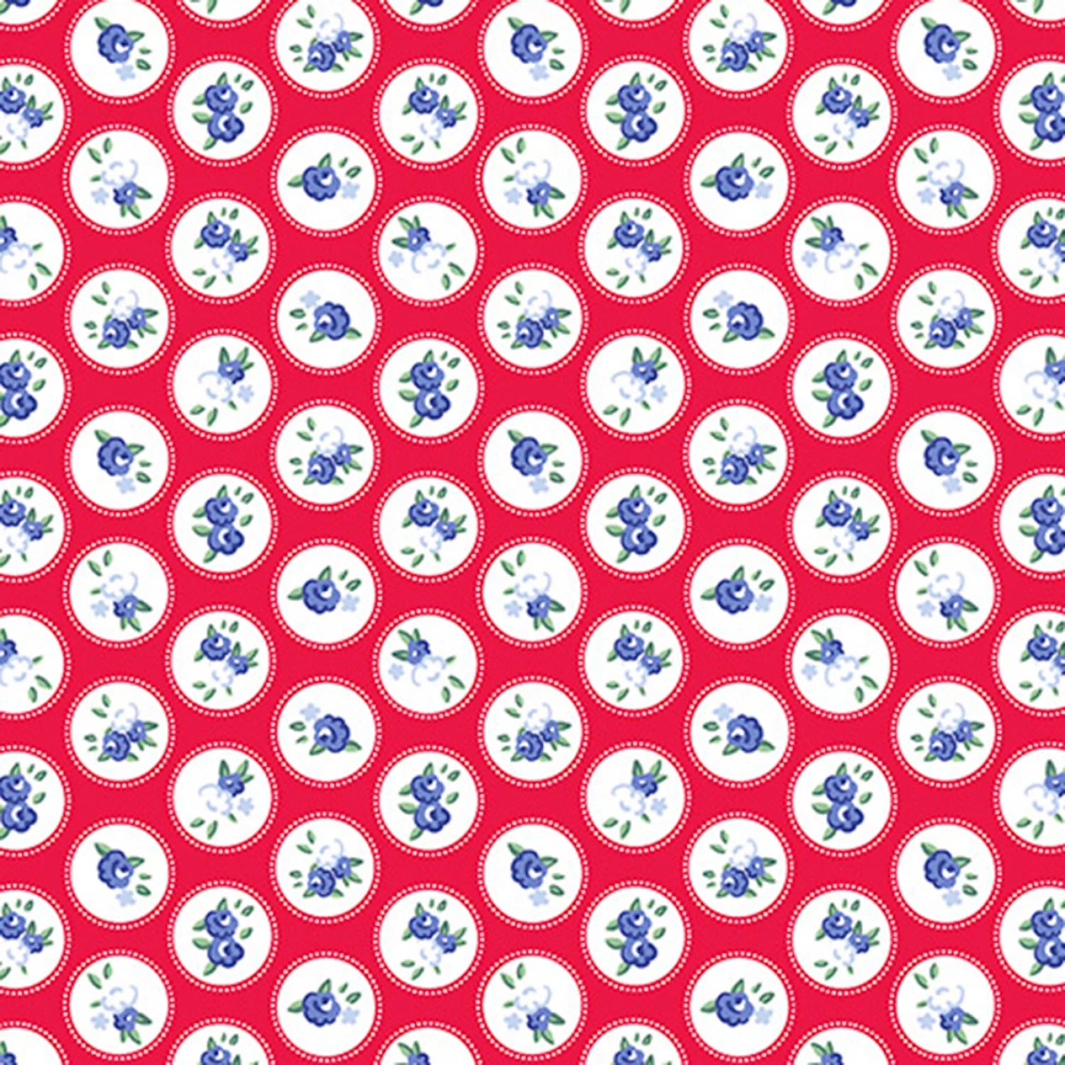 Candy Apple Windsor - Cottage Rose Lane Quilting Cuddle - Shannon Fabrics (QCCRWINDSORCANDYAPPLE)