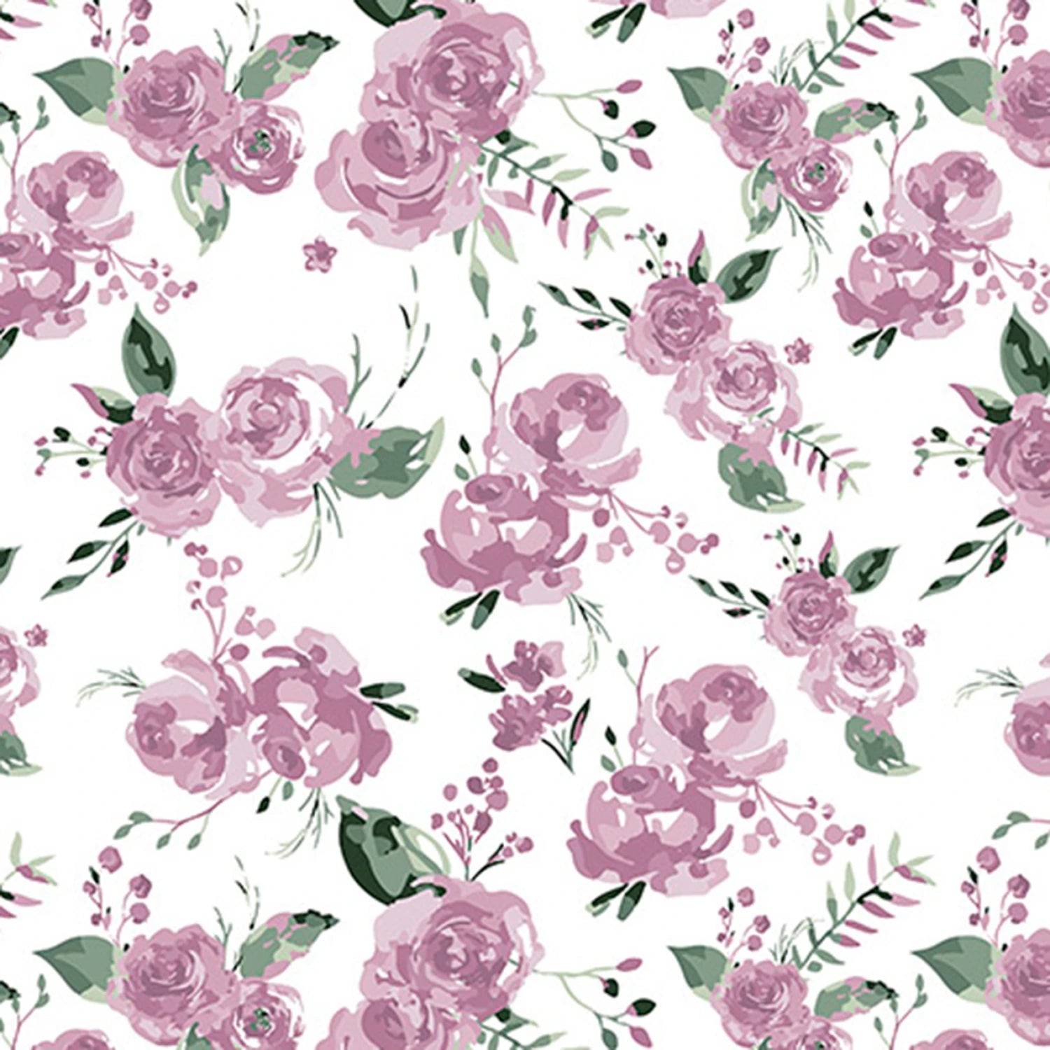 Snow Garden Bouquet Quilting Cuddle - Shannon Fabrics