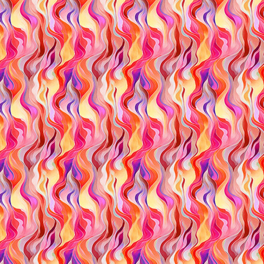 Rainbow Pink Wanderlust Quilting Cuddle - Shannon Fabrics (QCWLRAINBOWPINK)