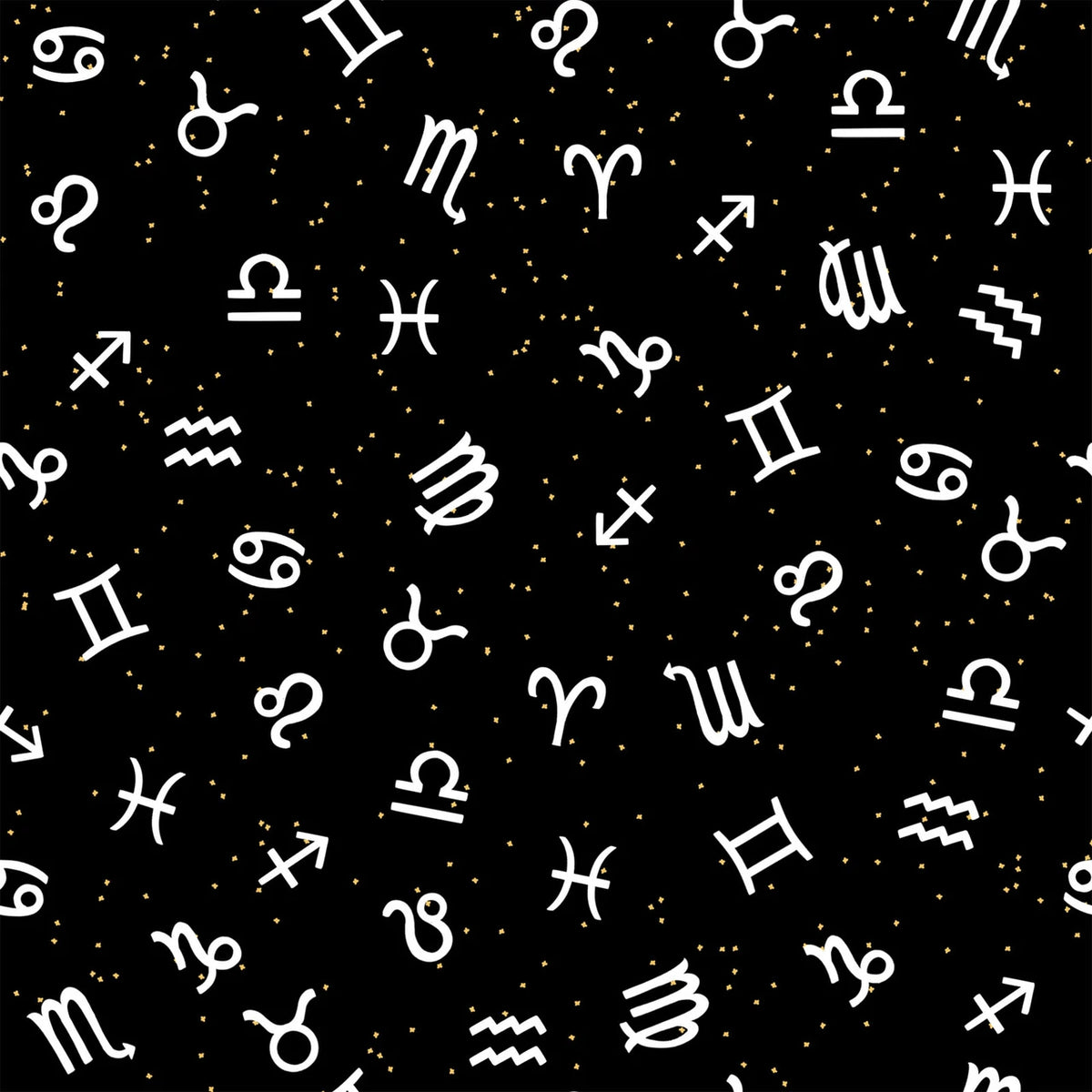 Written in the Stars Glow in the Dark - Studio E Cotton