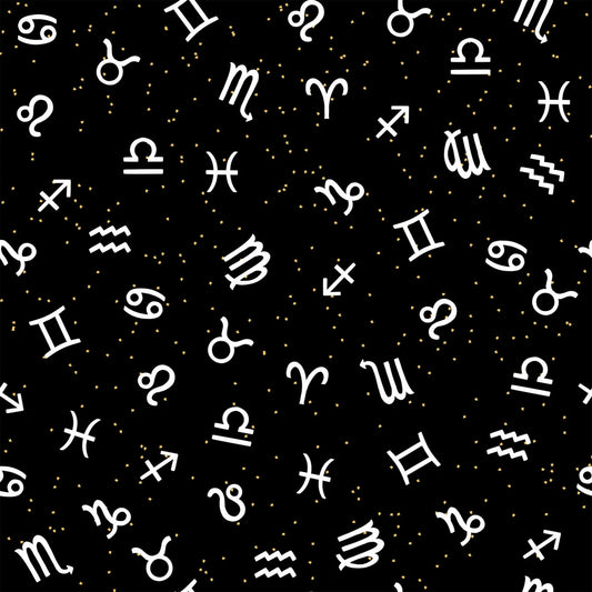 Written in the Stars Glow in the Dark - Studio E Cotton