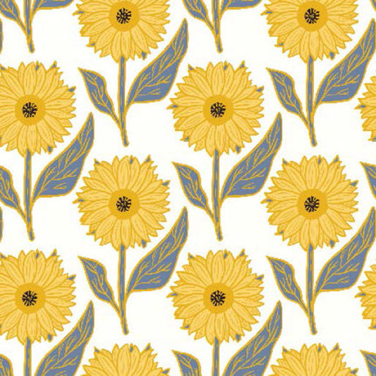 Sunflower Sunshine - Springs Creative Cotton