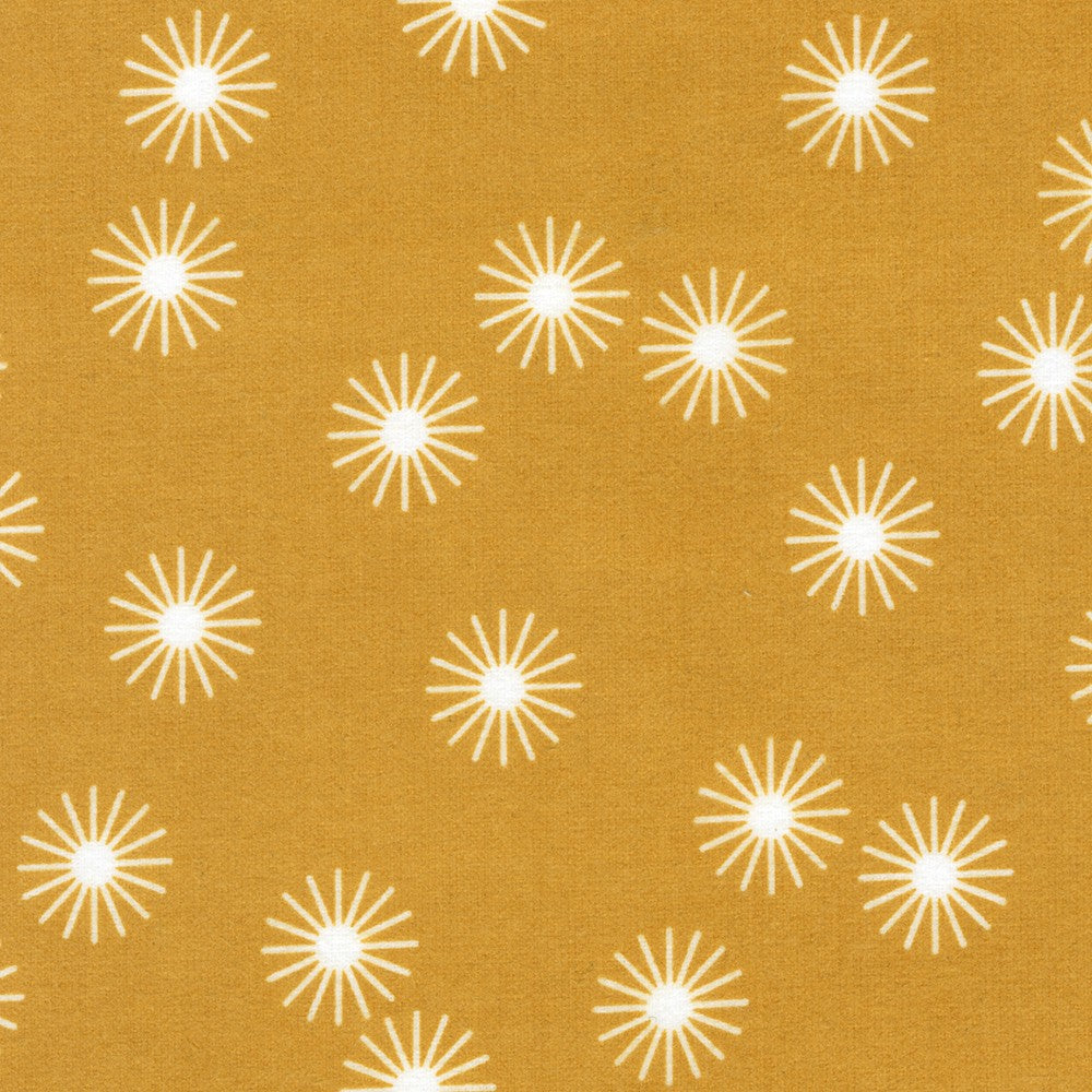 Acorn Suns - Robert Kaufman Flannel (SRKF-22731-479)
