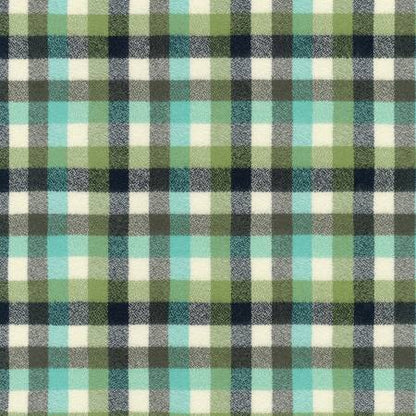 Sage Junior Mammoth Plaid - Robert Kaufman Flannel
