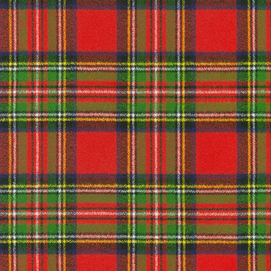 Red/Yellow/Green Plaid - Robert Kaufman Flannel