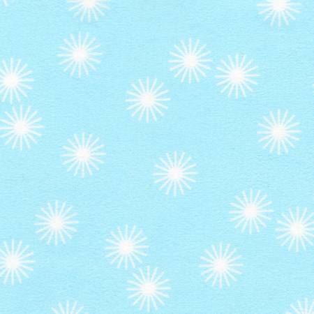 Blue Suns - Robert Kaufman Flannel