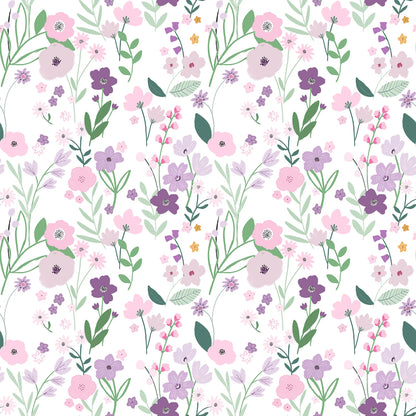 White Blooming Gorgeous - Enchanted - Dear Stella Cotton