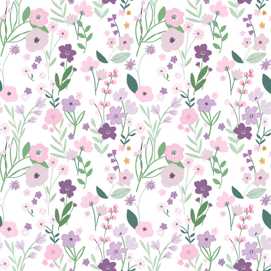 White Blooming Gorgeous - Enchanted - Dear Stella Cotton