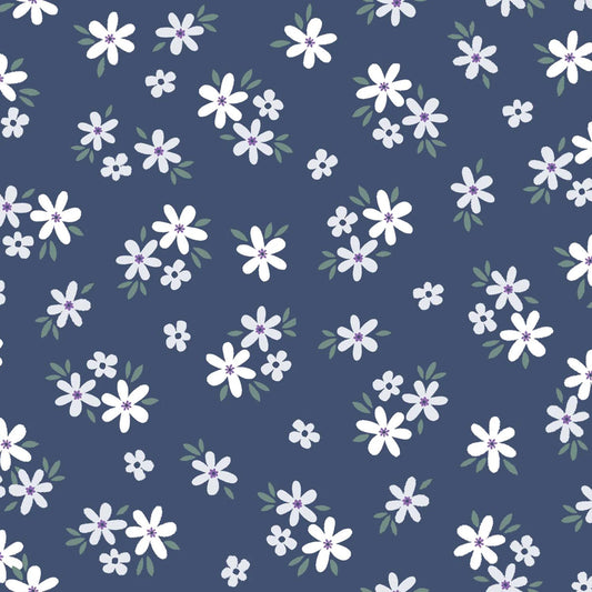 Indigo My First Pick - To Bee or Not to Bee - Dear Stella Cotton