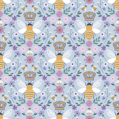 Aqua Bee Mine - To Bee or Not to Bee - Dear Stella Cotton