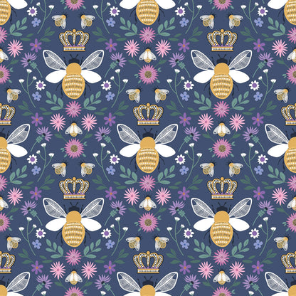Indigo Bee Mine - To Bee or Not to Bee - Dear Stella Cotton