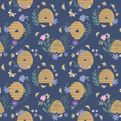 Indigo Hive Five - To Bee or Not to Bee - Dear Stella Cotton