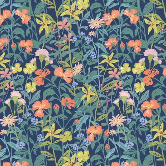 Hawaiian Flowers - Aloha - Dear Stella Cotton