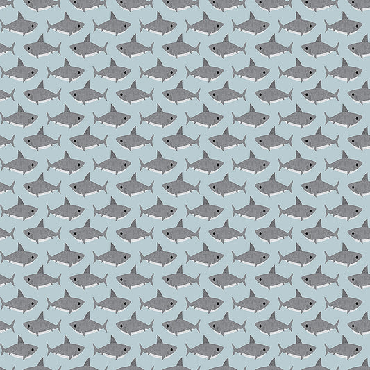 Jawsome on Scuba Blue - Beyond the Sea - Dear Stella Cotton