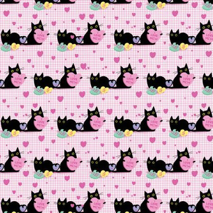 I Love Mew Hugs N Purrs - Dear Stella Cotton (DSDLW2976)